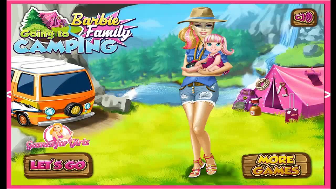 barbie camper games