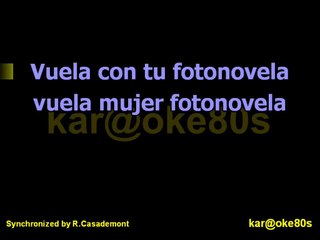 karaoke Fotonovela Club de soleil & Malú