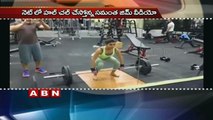 Watch Samantha Gym Video Lifting 100 kgs (10-02-2016)