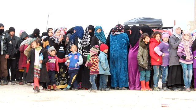 Deslocados sírios já são mais da metade da população