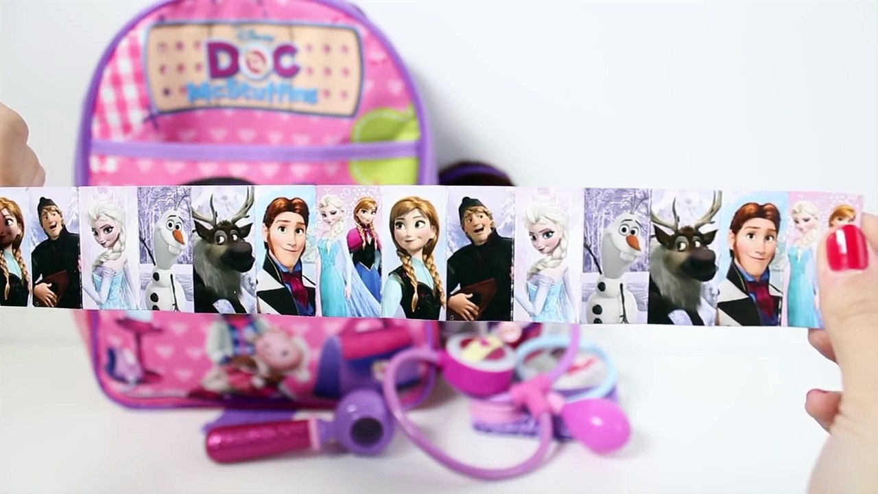Doc McStuffins Surprise Backpack Doctora Juguetes Surprise Eggs ドックはおもちゃドクター Toys Videos