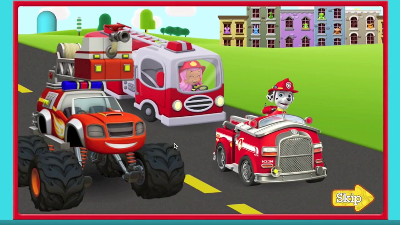 Мультик про машинки. Вспыш и чудо-машинки. Пожарные.(4 серия) Blaze and the monster machines.