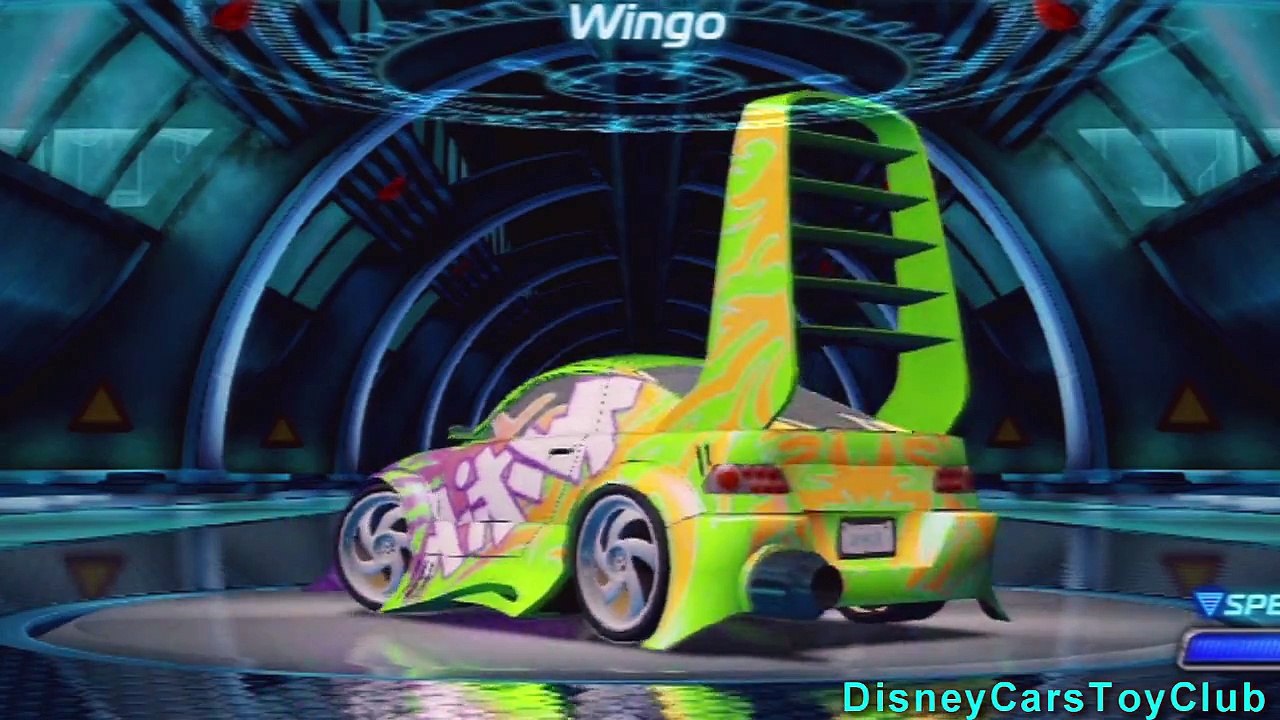 Disney Color Changer Wingo - Pixar Cars 2 The Video-Game Custom Color ...