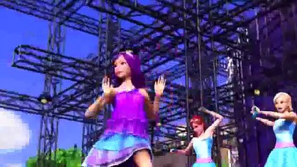 Barbie la princesse et la popstar - Clip vidéo:Français,Anglish,Española,Português