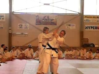 Démonstration Jujitsu de la Cérémonie des KYU