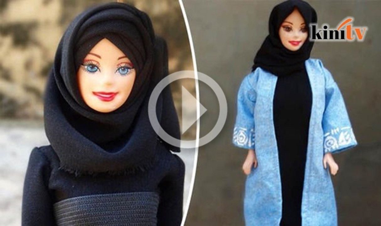 Patung 'Barbie berhijad' jadi tumpuan media sosial