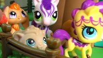 LPS Treehouse Littlest Pet Shop Bobblehead Squinkies Doll - Play Cookieswirlc Video