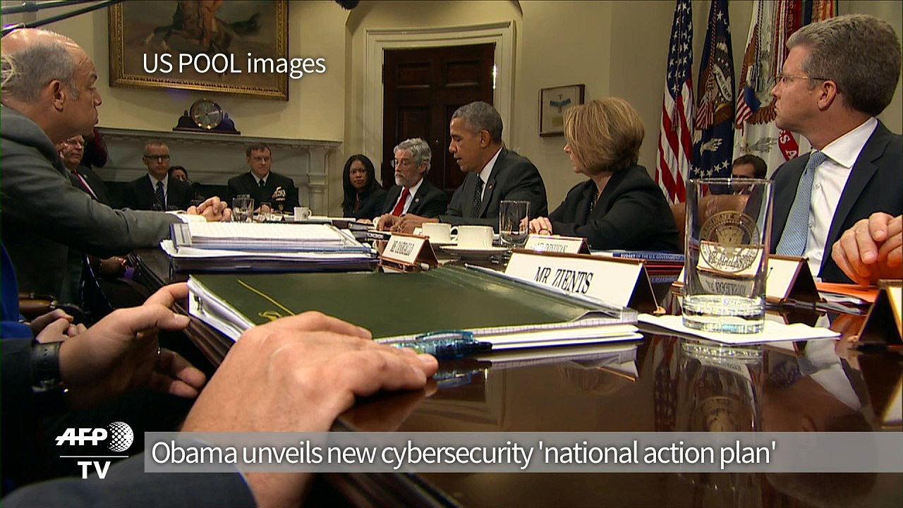 Obama launches cybersecurity 'action plan'