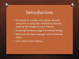 Ways to Get More Facebook Fans