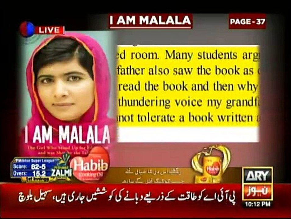 Shocking thoughts of Malala Yousafzai about Pakistan and Islam - #IamnotMalala