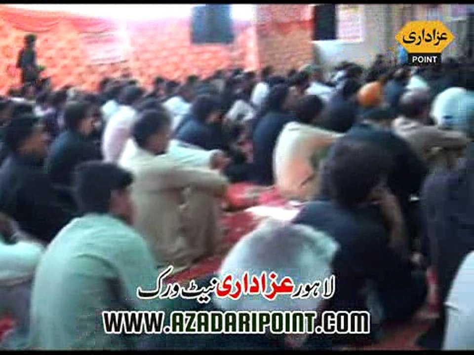 Zakir Malik Sajid Hussain Rukan Majlis 6 Muharram 2015 Qila Bhattianwala Muridke