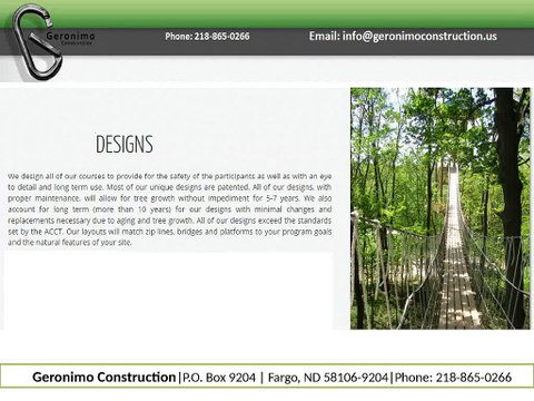 Zip Line Tour Design