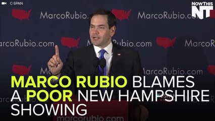 Rubio on Disappointing 5th Place Finish: My Bad, Y'all