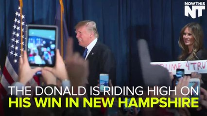 Donald Trump Takes New Hampshire