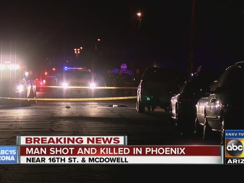 PD: Man shot, killed in Phoenix