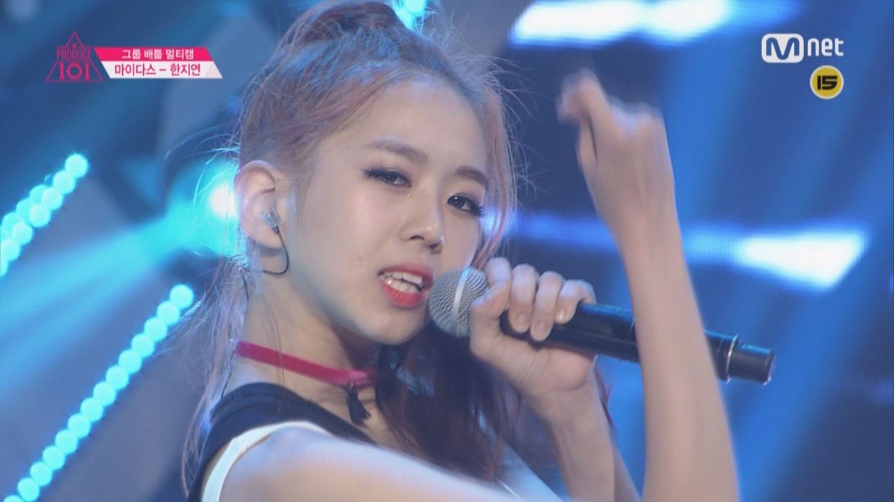 [직캠]일대일아이컨택ㅣ한지연 - 2조 카라 ♬Break It