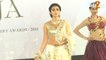 Shriya Saran walked the ramp In silver lehnga at National Jewellery Award 2016 | Bollywood Awards