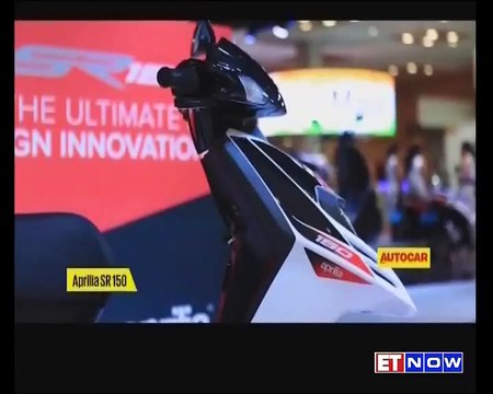 Piaggo unveils two-wheeler crossover Aprilia SR 150