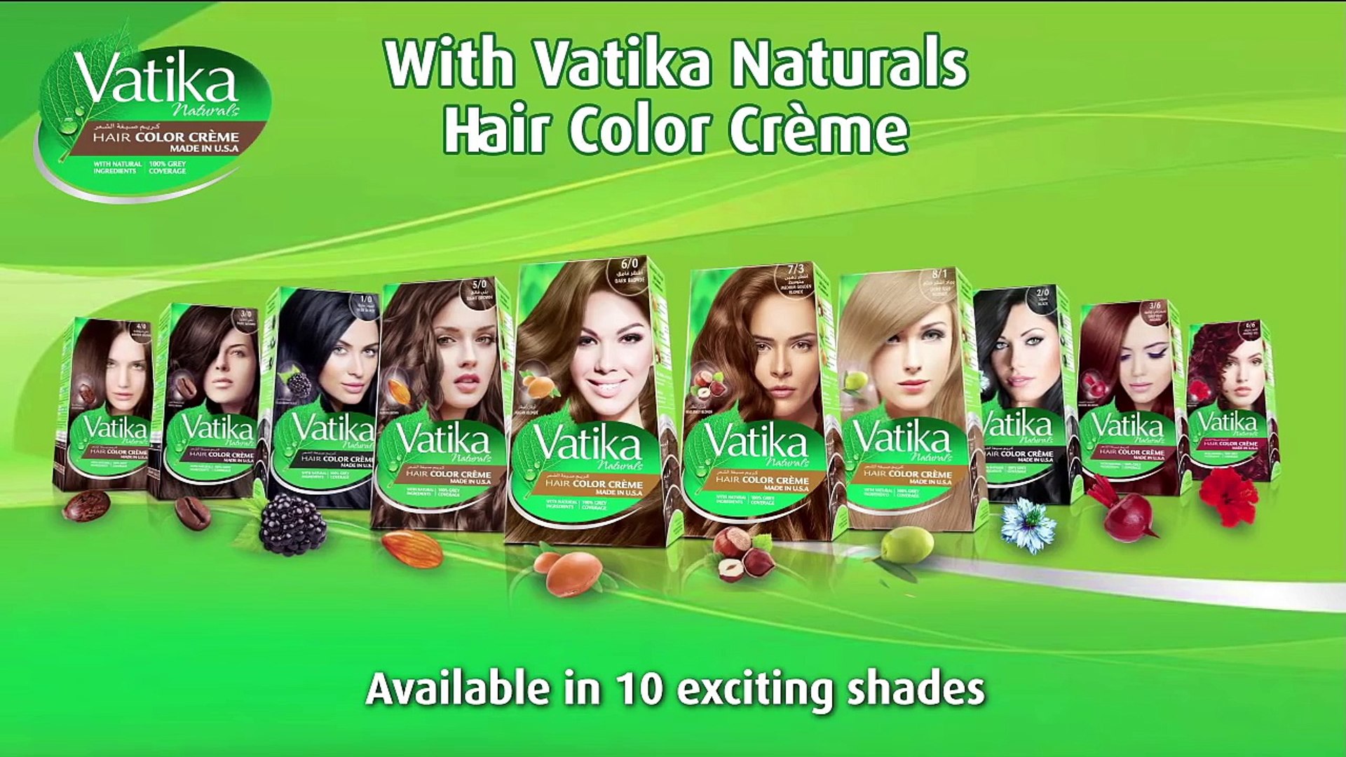 Vatika Naturals Hair Color Creme Natural Nourishment Beautiful