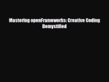 [PDF Download] Mastering openFrameworks: Creative Coding Demystified [PDF] Online