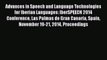[PDF Download] Advances in Speech and Language Technologies for Iberian Languages: IberSPEECH