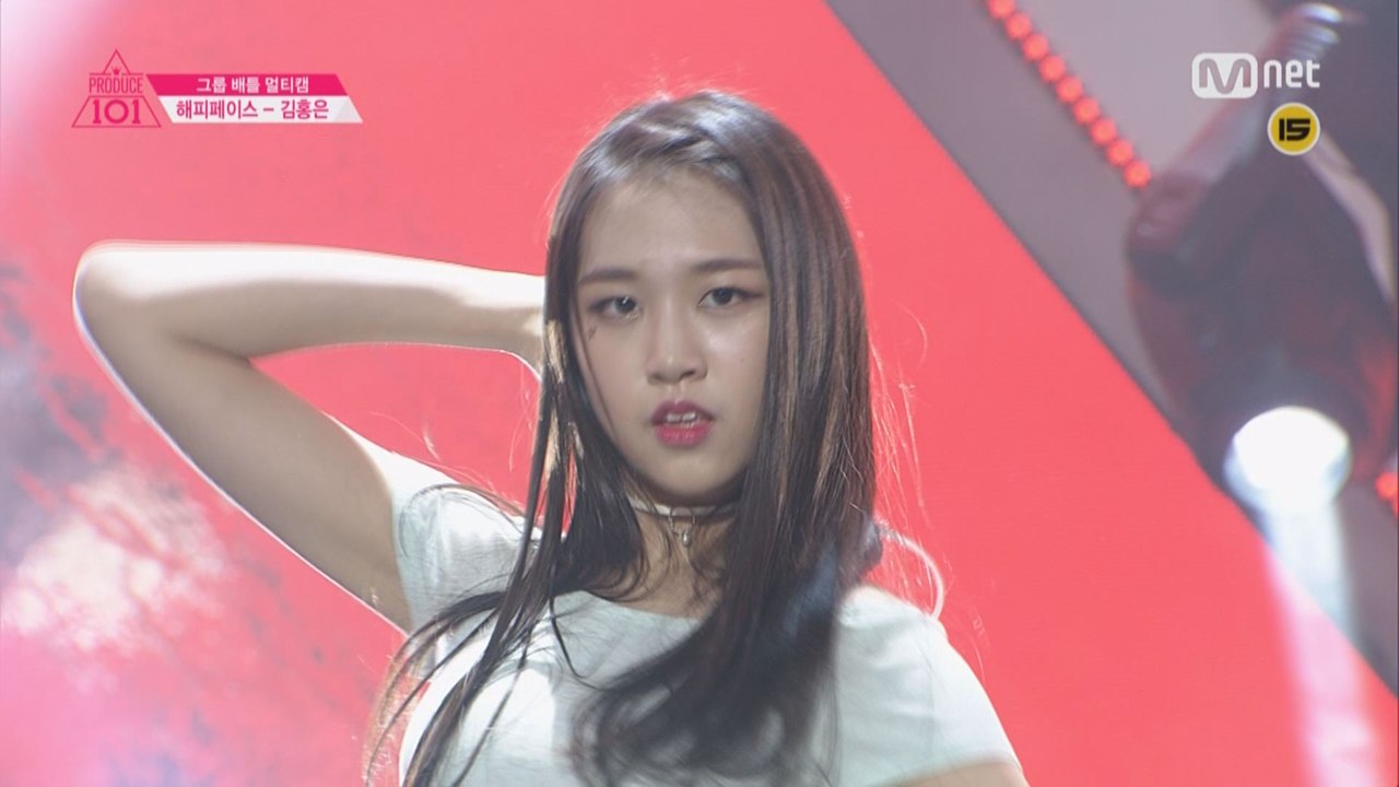 [직캠]일대일아이컨택 |김홍은 - 1조 포미닛 ♬ Hot Issue