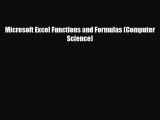 [PDF Download] Microsoft Excel Functions and Formulas (Computer Science) [Download] Online