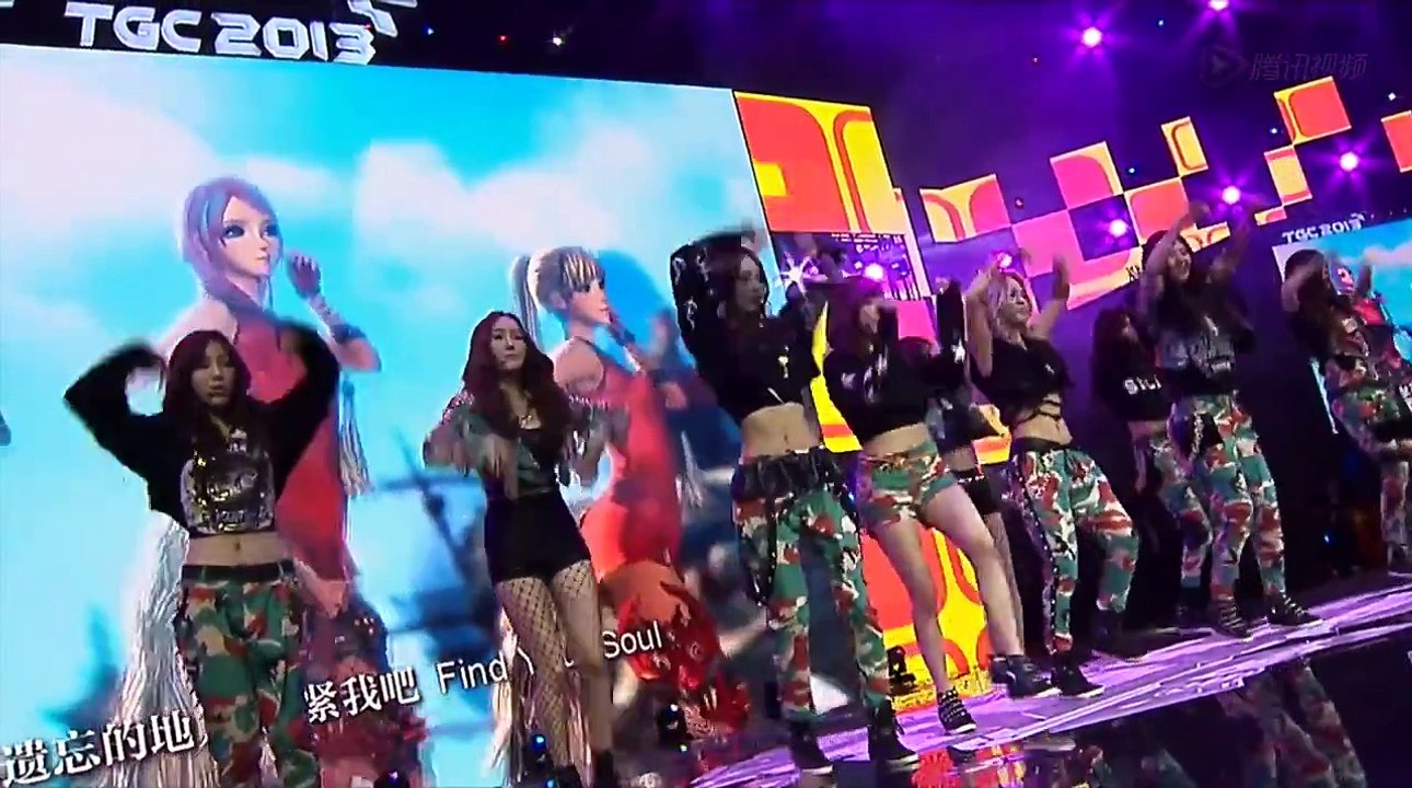 131130 SNSD(少女時代) - Blade&Soul Chinese Theme Song (TX Official Ver.)