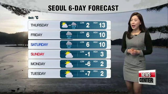 Warming trend starts Wednesday