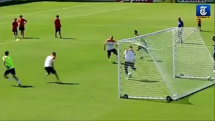 Robben Fight with Bruno Martin Indi during Netherland training session World cup 2014