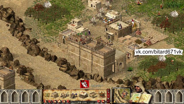 Stronghold Crusader 1 HD # 12 Mission The Creek # walkthrough