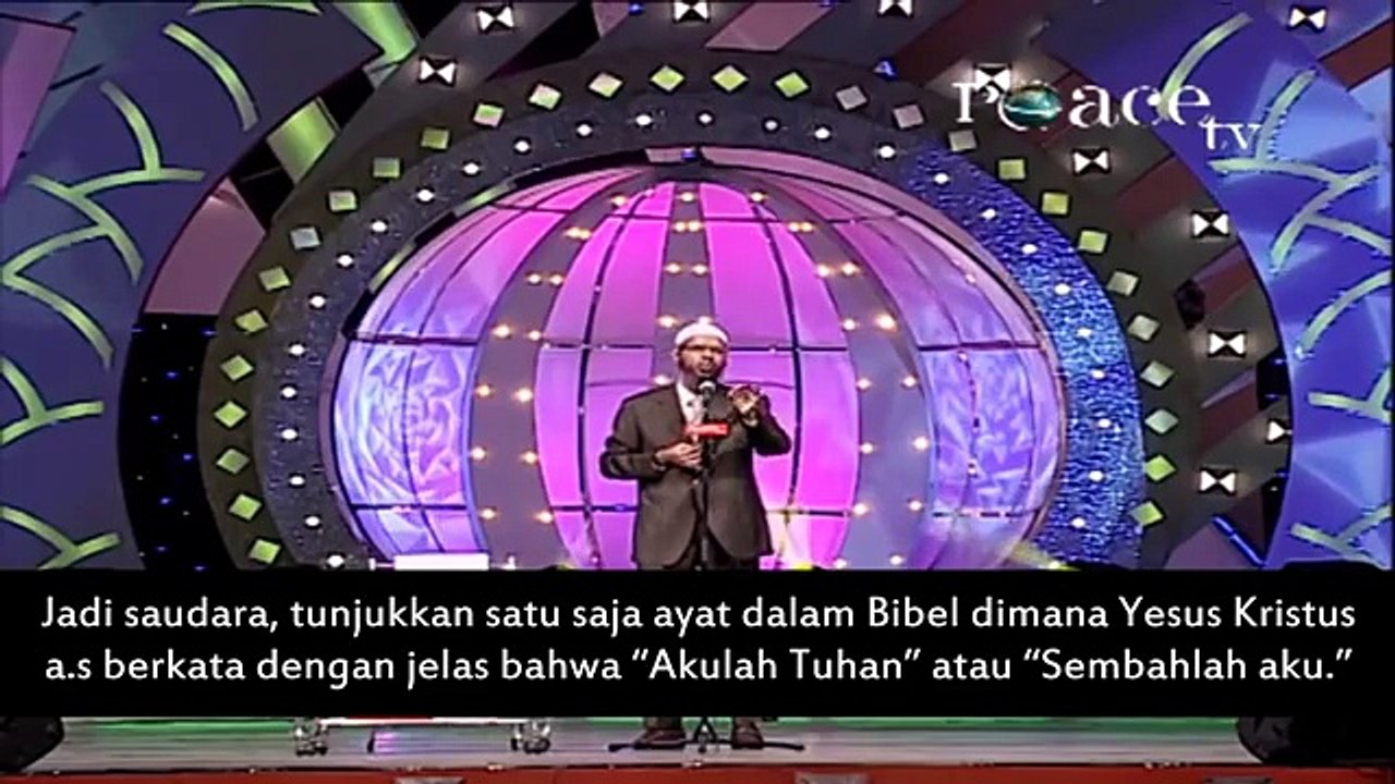 Dr. Zakir Naik Videos. Dr. Zakir Naik Berdiskusi dengan Seorang Dokter Kristen