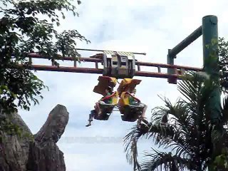 Canopy Flyer Roller Coaster, Universal Studios Singapore