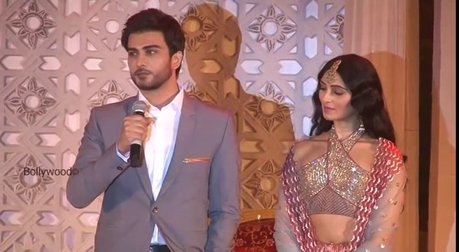 Pakistani Actor Imran Abbas, Pernia Qureshi At Trailer Launch Of Film Jaanisaar
