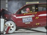 2004 Chevrolet Malibu moderate overlap IIHS crash test