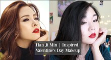 Han Ji Min Inspired Valentine's Day Makeup Tutorial | 한지민 발렌타인 데이 메이크업 튜토리얼