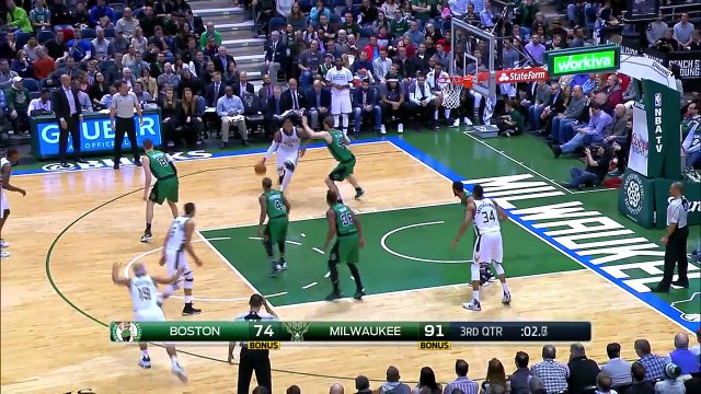 Boston Celtics vs Milwaukee Bucks 9 Feb16 Highlights