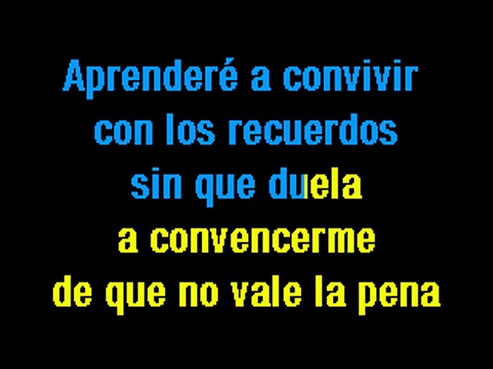 karaoke Aprendere Malú