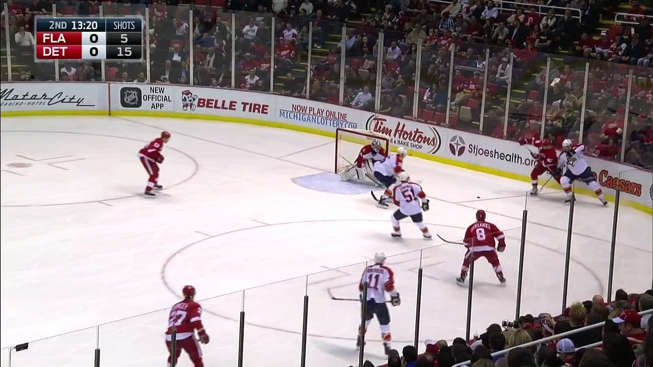 Gotta See It: Abdelkader's hit leaves Barkov staggering
