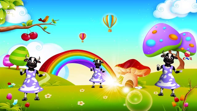 Dinosaur Cartoons Singing Hot Cross Buns And Elephant Finger Family Children Nursery Rhyme