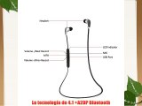 VicTsing Auriculares Bluetooth 4.1 Deporte estéreo con Micrófono incorporado y impermeable