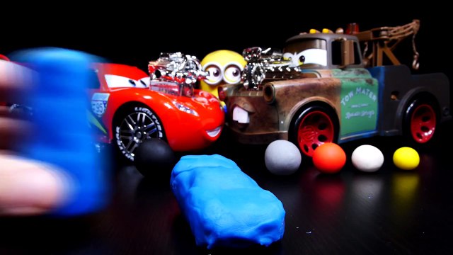 How to turn Disney Cars Lightning Mcqueen into Thomas The Train from Thomas and Friends (Play Doh)