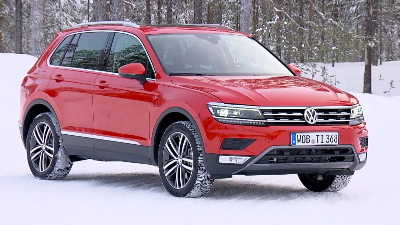 Tiguan 4MOTION 2.0 TSI 2017 on Snow | On Location Footage | ATMO | Februar 2016