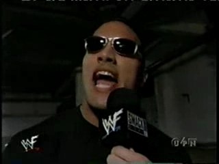 Wwf smackdown rock promo 11-18-99