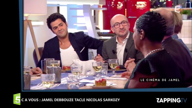 C à Vous : Jamel Debbouze tacle sévèrement Nicolas Sarkozy, c’est important de respecter les gens (Vidéo)