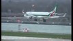 Plane Pilot fails to land because due to gale force winds!!