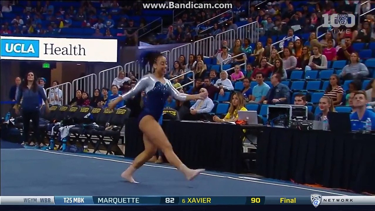 Cette gymnaste mélange hip hop et gymnastique