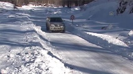 Erbaa'da Karla Mücadele Çalışmaları