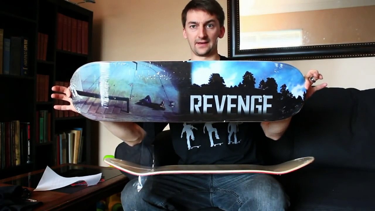 REVENGE SKATEBOARDS UNBOXING by AARON KYRO