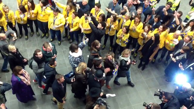 Premiers clients à IKEA Mons. Vidéo Eric Ghislain